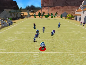 Backyard Football screen shot game playing